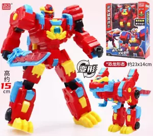 GOGO Dino GOGOKING Transform Dinosaurs Robot Boy Kids Vehicles Toy - Picture 1 of 1