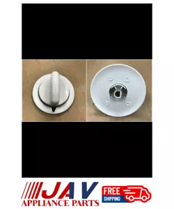 For Hotpoint Dryer Metal Piece White Knob INVREF# ZE141 - Picture 1 of 1