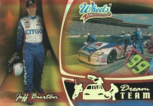 2003 Wheels American Thunder NASCAR Racing Holofoil #P35 Jeff Burton Dream Team