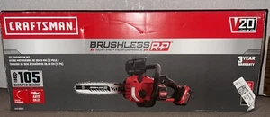 Craftsman V20 BRUSHLESS RP 12in Battery Chainsaw W/ battery&charger INCLUDED ๐ - Picture 1 of 3