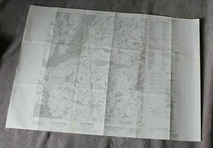 Mapa topográfico de Stagg River 1977 Mackenzie Territorios del Noroeste Canadá en gran estado - Imagen 1 de 5