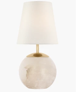 Visual Comfort Terri 12" Cordless Accent Lamp TOB3100ALB-L-CL - Picture 1 of 9
