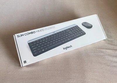 Logitech Slim Combo MK470 (Keyboard & Mouse) (Brand New Sealed) - Image 1 of 4