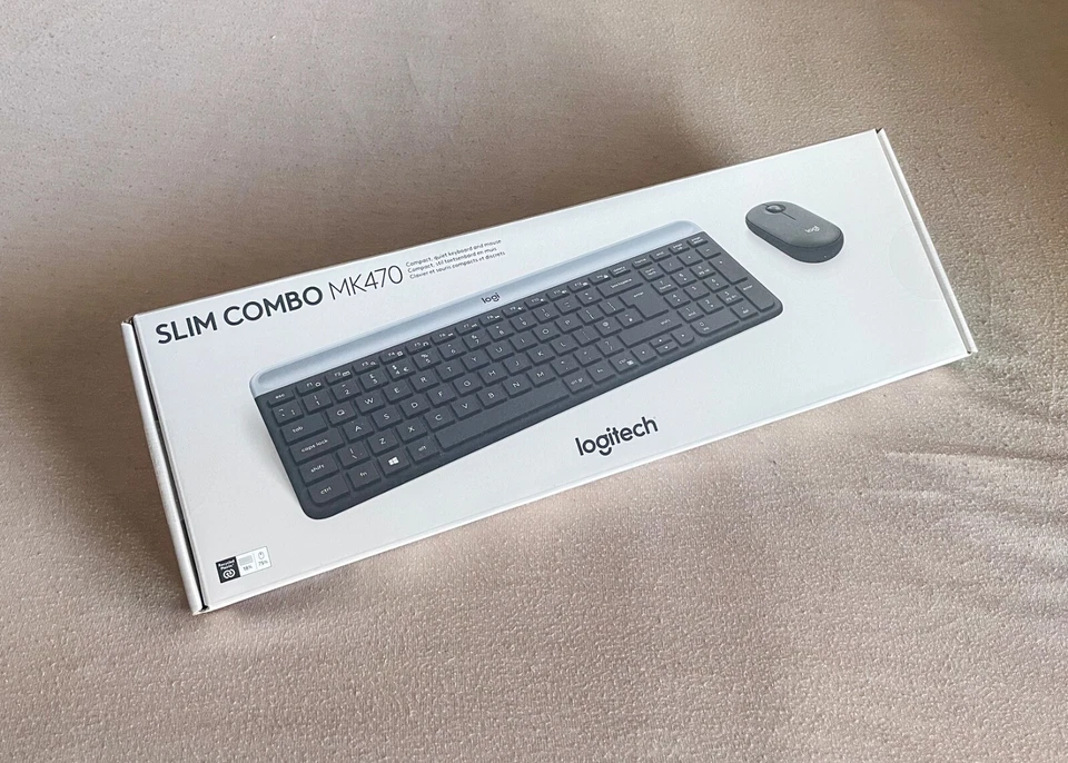 Logitech Slim Combo MK470 (Keyboard & Mouse) (Brand New Sealed) - Image 1 of 4