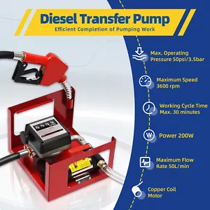 Dieselpumpe Tankstelle Hof Tankstelle Tankanlage Diesel Heizöl Pumpe Zapfpistole - Bild 1 von 13