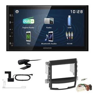 Kenwood DMX129DAB Autoradio für Ssangyong Korando 2010-2013 schwarz - Bild 1 von 5