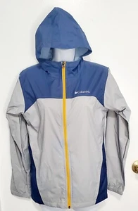 COLUMBIA Boys' "Glennaker" Jacket- Columbia Grey/Dark Mountain Blue- L 14/16 - Picture 1 of 10