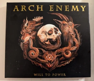 Arch Enemy – Will To Power CD 2017 NM Deluxe Edition Digipak W/ POSTERS STICKERS - Picture 1 of 5