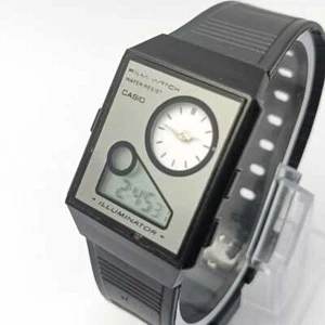 Casio Film Illuminator 5858 FS-03 Ana-Digi Vintage Men’s Watch - Picture 1 of 11