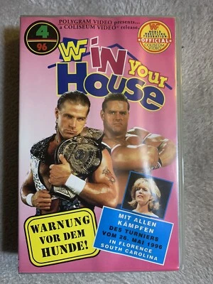 WWF WWE In Your House 4/96 - Warnung vor dem Hunde ! VHS 1996 - Bild 1 von 2