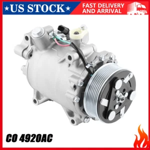 Compresor de aire acondicionado OEM para Honda CRV CR-V 2007 2008 2009 2010 2011 2,4 L CO 4920AC - Imagen 1 de 9