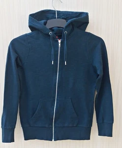 Hoodie Cardigan H&M divided Gr. 34 azurblau Sweat Maße anbei - Bild 1 von 10