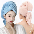Serviette de séchage de cheveux serviette absorbante en microfibre pour enveloppement tête serviettes à séchage rapide