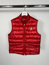 Chaleco Moncler Gui talla 2 rojo