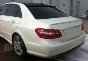 For Mercedes-Benz W212 Saloon 09-16 Rear Boot Trunk Spoiler Lip Wing Sport Trim - Picture 1 of 3