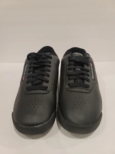 VTG Reebok Classic Black Womens Running Tennis Shoes Athletic Walking7.5 - Picture 1 of 6