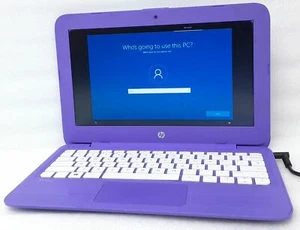 HP Windows Laptop PC Stream - Celeron N3060 @ 1.60 - 2GB RAM - 11.6" - 32GB S... - Picture 1 of 6