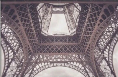 IKEA BJORKSTA Bajo la Torre Eiffel Cuadro París 30 3/4 x 46 1/2 Lienzo Nuevo Foto 1 de 4