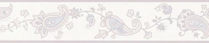 A.S. Papel pintado no tejido floral Création Bordura Esprit 5874-28 blanco rosa azul claro - Imagen 1 de 1