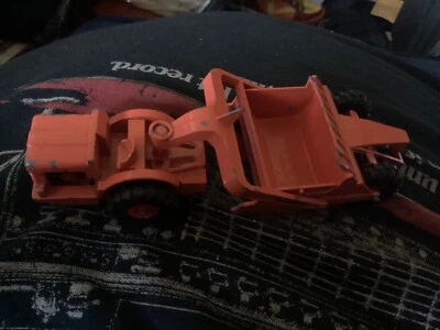 Matchbox King Size ALLIS-CHALMERS Motor Scraper No.6  Lesney W/ Red Wheels Vtg - Image 1 of 4