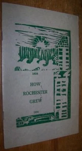 1934 HOW ROCHESTER NY GREW HARLEY SCHOOL VINTAGE CHILDRENS HISTORY BOOK 4TH GRAD - Imagen 1 de 7