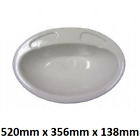 Plastic Vanity Basin / Sink Wash Bowl - Caravan / Motorhome 050770