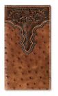 New Ariat Rodeo Wallet/Checkbook Cover  Brown Color Item A3553102