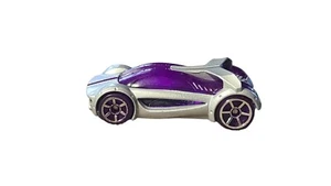 Mattel 2005 Mfg. for McD. Iridium Silver AcceleRacers Series 1:64 Diecast - Picture 1 of 7