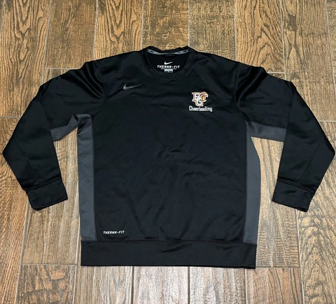 Womens Bowling Green Falcons Team Cheerleading Nike Therma Fit Crew Sweatshirt M Cover