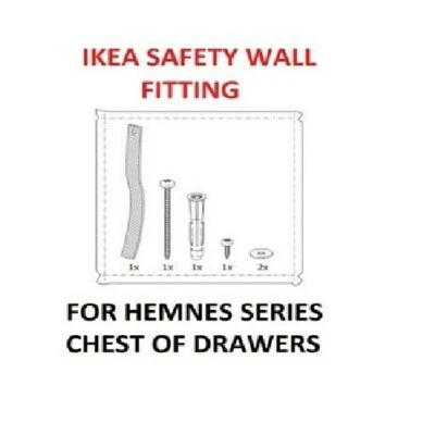 IKEA Kit de montaje en pared para tocador-NUEVO EN CAJA Foto 1 de 3