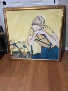 Vintage 1980 Susan H. Connell Diversity of expression Oil Painting - Picture 1 of 4