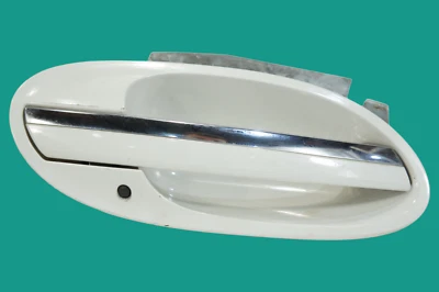 BMW E66 E65 750I 750LI 2006-2008 760LI PUERTA LATERAL DEL PASAJERO MANIJA EXTERIOR BLANCA Foto 1 de 4