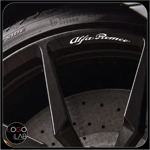 KIT 4 ADESIVI  ALFA ROMEO Cerchioni Giulietta Mito Giulia stelvio 159 156 147 - Imagen 1 de 2
