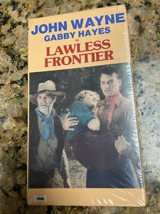 Vintage Lawless Frontier Western Factory Sealed VHS John Wayne MINTY Good Times - Picture 1 of 3