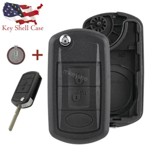 For 2005 2006 2007 2008 2009 Land Rover LR3 Remote Key Fob Case Cover + Battery - Picture 1 of 9