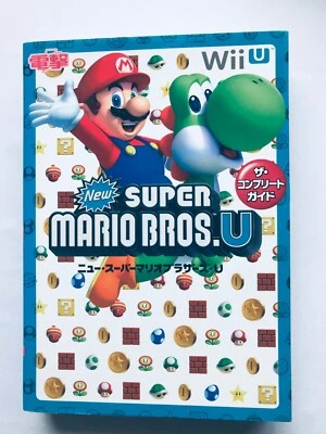 New Super Mario Bros. U The Complete Guide Strategy Wii SWITCH - Image 1 of 4