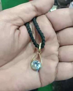 Aghori Made Pendant Uncrossing Enemy Protection Evil Eye Gold Amulet End Curses - Picture 1 of 3