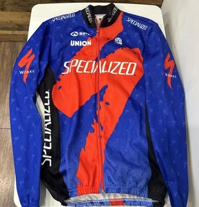 Vintage jersey Cycling Bike L Specialized Long Sleeves good condition no rips ++ - Picture 1 of 8