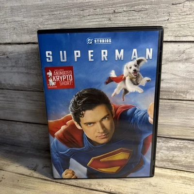 SUPERMAN (DVD 2025) Ships Free DC Studios Includes Krypto Short David Corenswet - Image 1 of 4