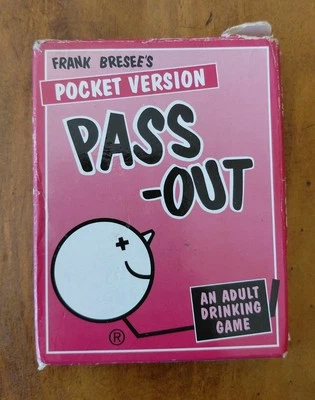 Pass-Out Adult Drinking Alcohol Tounge Twister Game By Frank Bresee $4 EXPRESS - Image 1 of 4