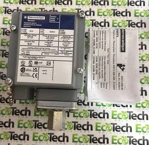 Telemecanique Sensors 9012Gaw6 Pressure Switch, 1-Port 1/4-18 In Fnpt, Spdt, 5 - Picture 1 of 6