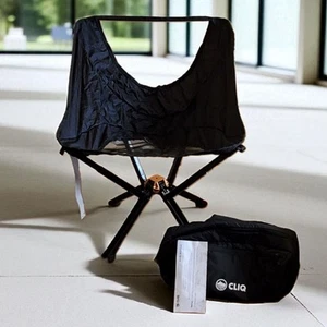 CLIQ Folding Packable Portable Camp Chair Version 1.0 W Carrying Case Unused - Picture 1 of 7