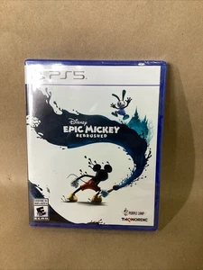 NEU Disney Epic Mickey Rebrushed PS5 Sony 2024 Factory Sealed KOSTENLOSER VERSAND  - Bild 1 von 5