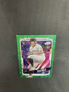 2024 Topps Cosmic Chrome - Paul Skenes #30 Green Space Dust Refractor /75 (RC) - Picture 1 of 1