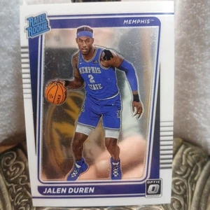 Jalen Duren 2022-23 Panini Chronicles Draft Picks Donruss Optic Holo RC #13 Card - Picture 1 of 7
