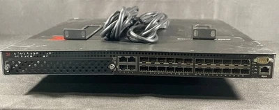 Brocade NI-CES-2024F 24x SFP Ports  Switch w/2x AC- Same Day Shipping - Image 1 of 4