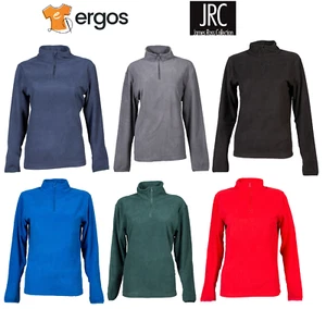 JRC LIONE LADY Felpa Micro Pile Sfiancata Invernale Mezza Zip Collo Alto Donna - Picture 1 of 10
