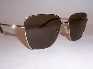 NUEVAS GAFAS DE SOL JIMMY CHOO JC 4005HB 300863 DORADO/MARRÓN POLARIZADO 56mm AUTÉNTICAS - Imagen 1 de 8