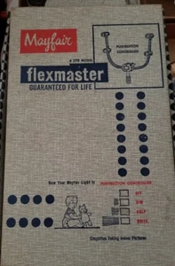 Vintage Mayfair 4 Lite Model Flexmaster, Photo Lighting - Picture 1 of 3