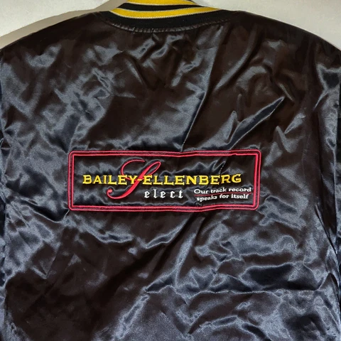 Vtg Bailey-Ellenberg Select Bloodstock Agent Jacket; Made in USA - Men's XXXL Cover